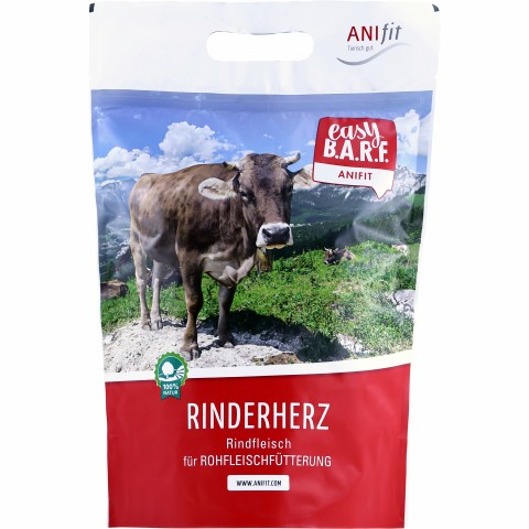 Easy Barf Rinderherzen 350g (1 Stück)